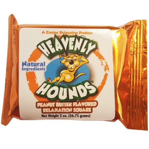 Heavenly Hounds Peanut Butter Flavored Relaxation Square.