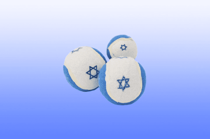 Star of David Tennis Ball.