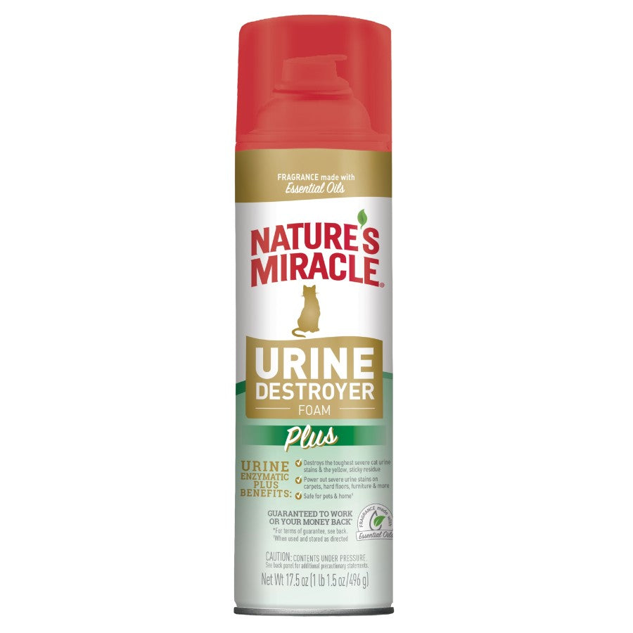 Nature's Miracle Cat Urine Destroyer Plus 17.5 oz.