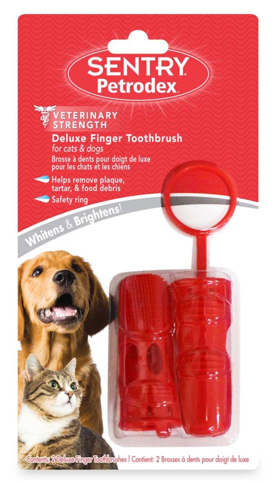 Petrodex Deluxe Finger Toothbrush.