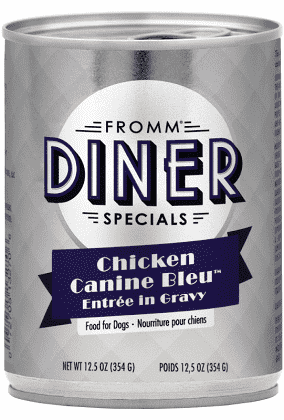 Fromm Diner Specials - Chicken Canine Bleu Entree In Gravy
