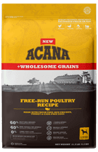 Acana + Wholesome Grains.