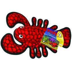 Tuffy Ocean Creature Series Larry Lobster Dog Toy Petcetera NOLA