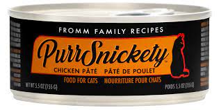Fromm Family Recipes Purr Snickety Chicken Pate' For Cats.