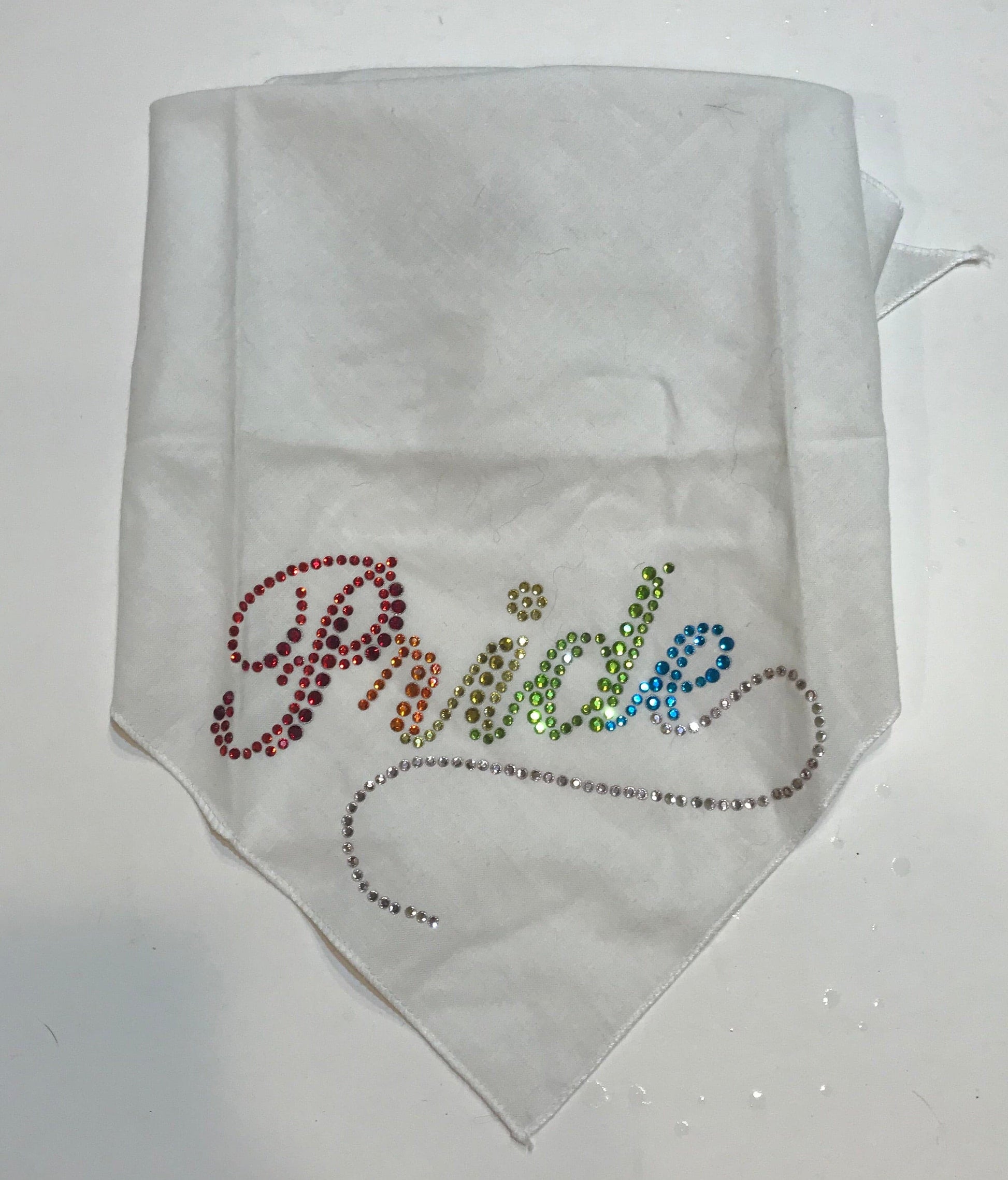 Pride Rhinestone Bandana.