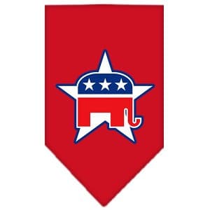 Republican Screen Print Bandana.
