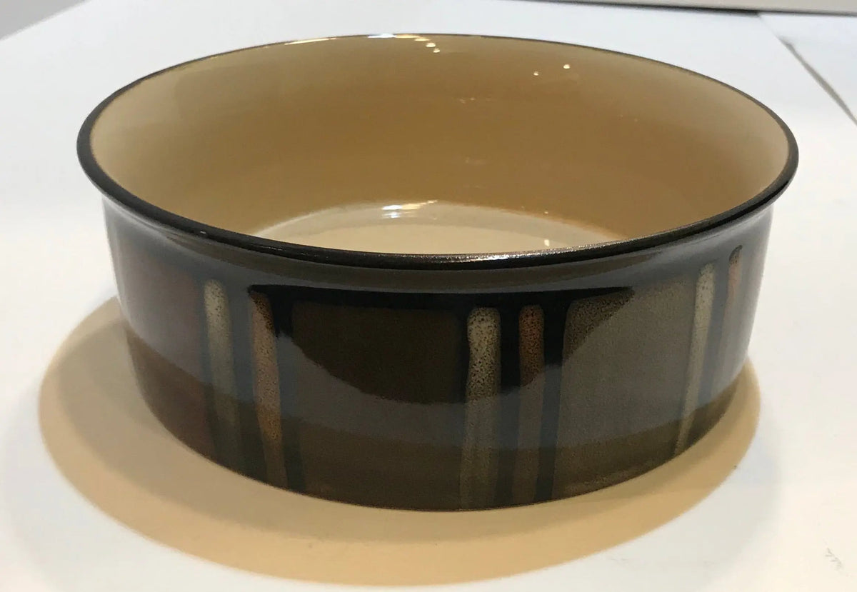 Striped Dog Bowl.