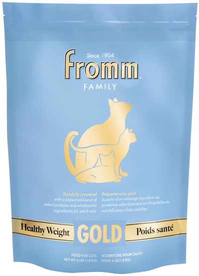 Fromm Cat Food - Mature Gold 4 Lb Bag.