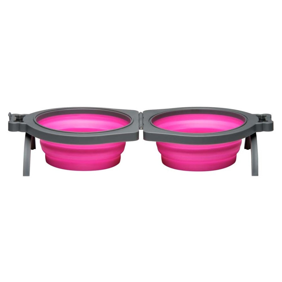 Bella Roma Double Diner Travel Bowl w/ Locking Lid.
