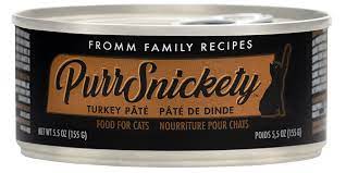 Fromm Family Recipes Purr Snickety Turkey Pate' For Cats