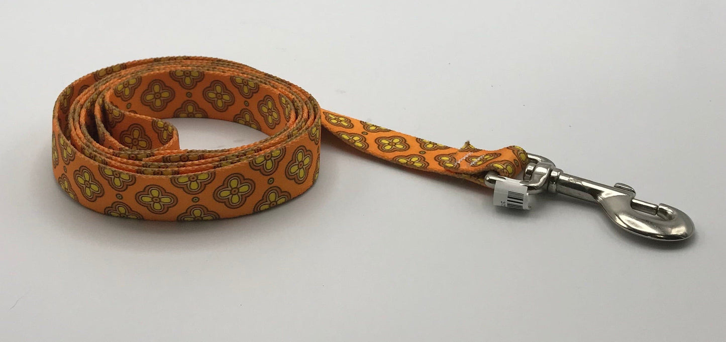 70's Floral Lead 5' 3/4" Orange.