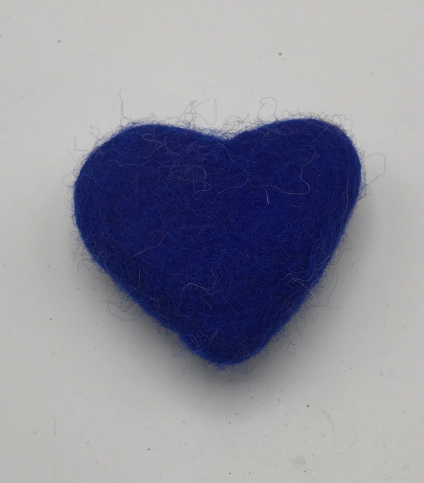 Felted Heart Cat Toy.