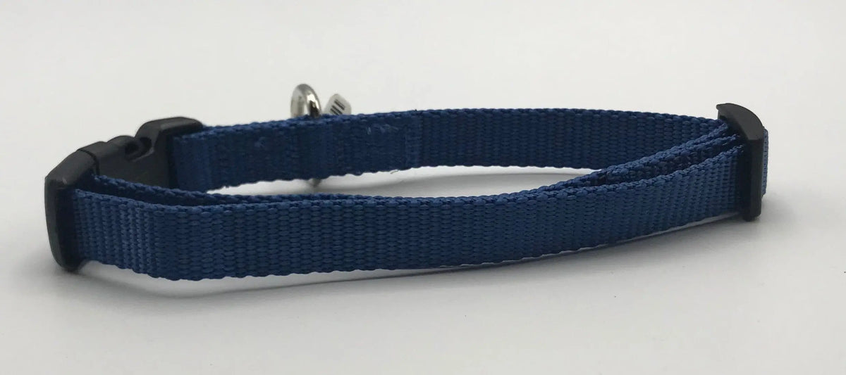 Basic Blue Nylon Collar M.