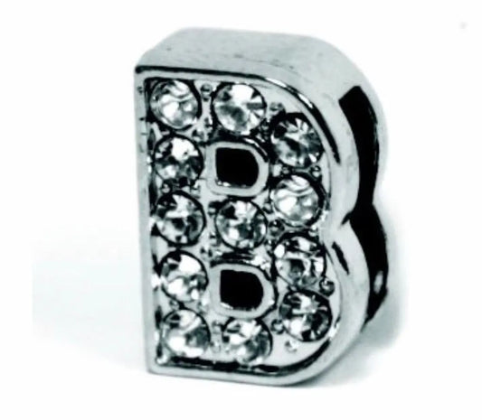 Slider Collar Rhinestone Letters.