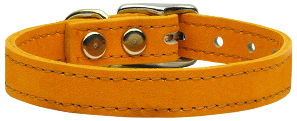 Mandarin Leather Dog Collars.