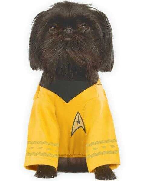 Captain Kirk Pet Costume.