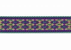 Mardi Gras Argyle Collar.