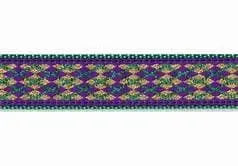 Mardi Gras Argyle Collar.
