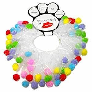 PomPom Organza Collar.