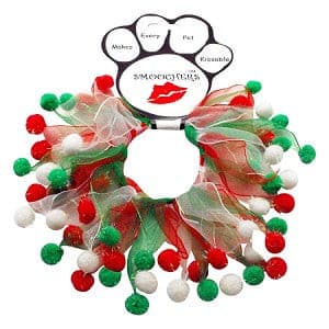 Christmas Fuzzy Collar.