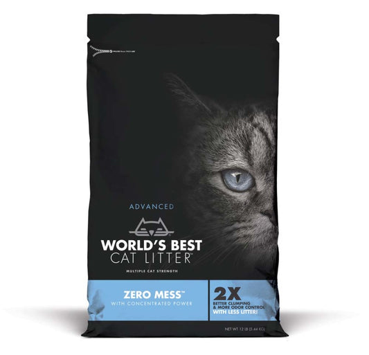 World's Best Cat Litter Advanced Zero Mess Cat Litter 12lb