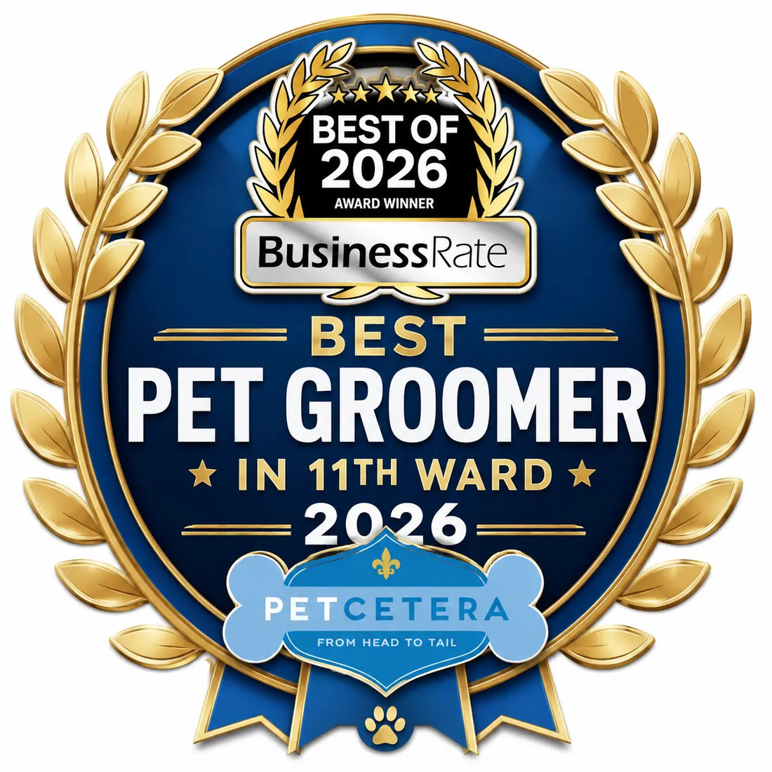 Petcetera Named Best Pet Groomer in the 11th Ward for 2026 Petcetera NOLA