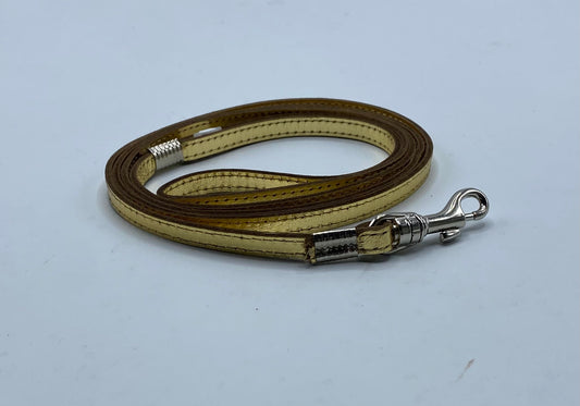 Pocket Pups 4ft. Dog Lead (Metallic Gold).