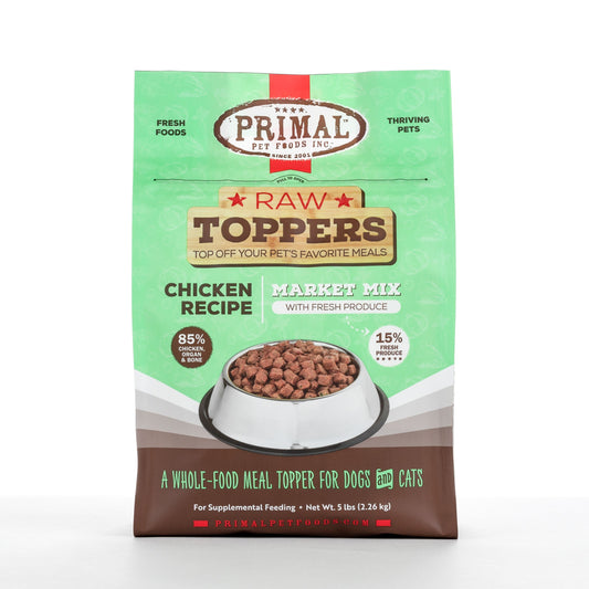 Primal Frozen Chicken Market Mix Topper 5 lb