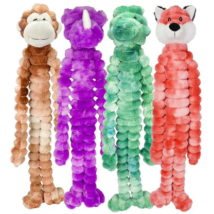 Crimpy Cuddler Plush Dog Toy.