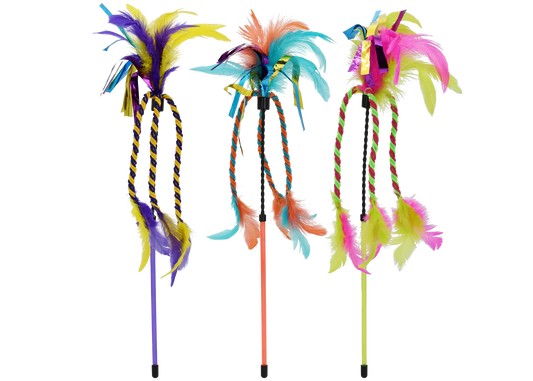 Ribbon Cat Wand