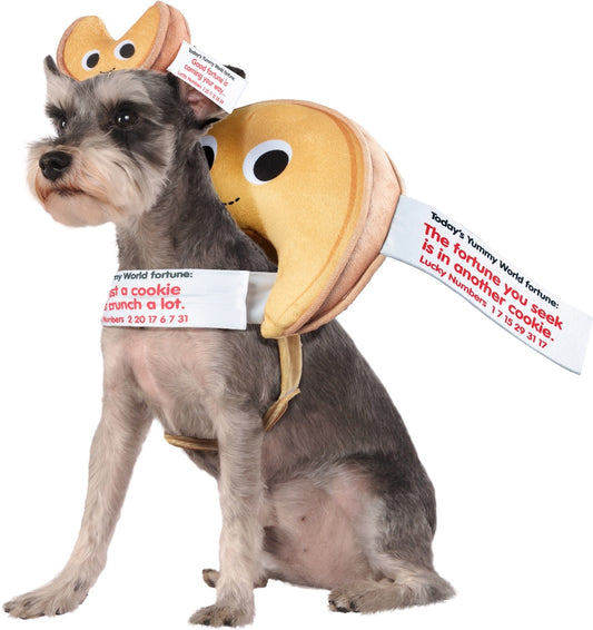 Fortune Cookie Pet Costume.