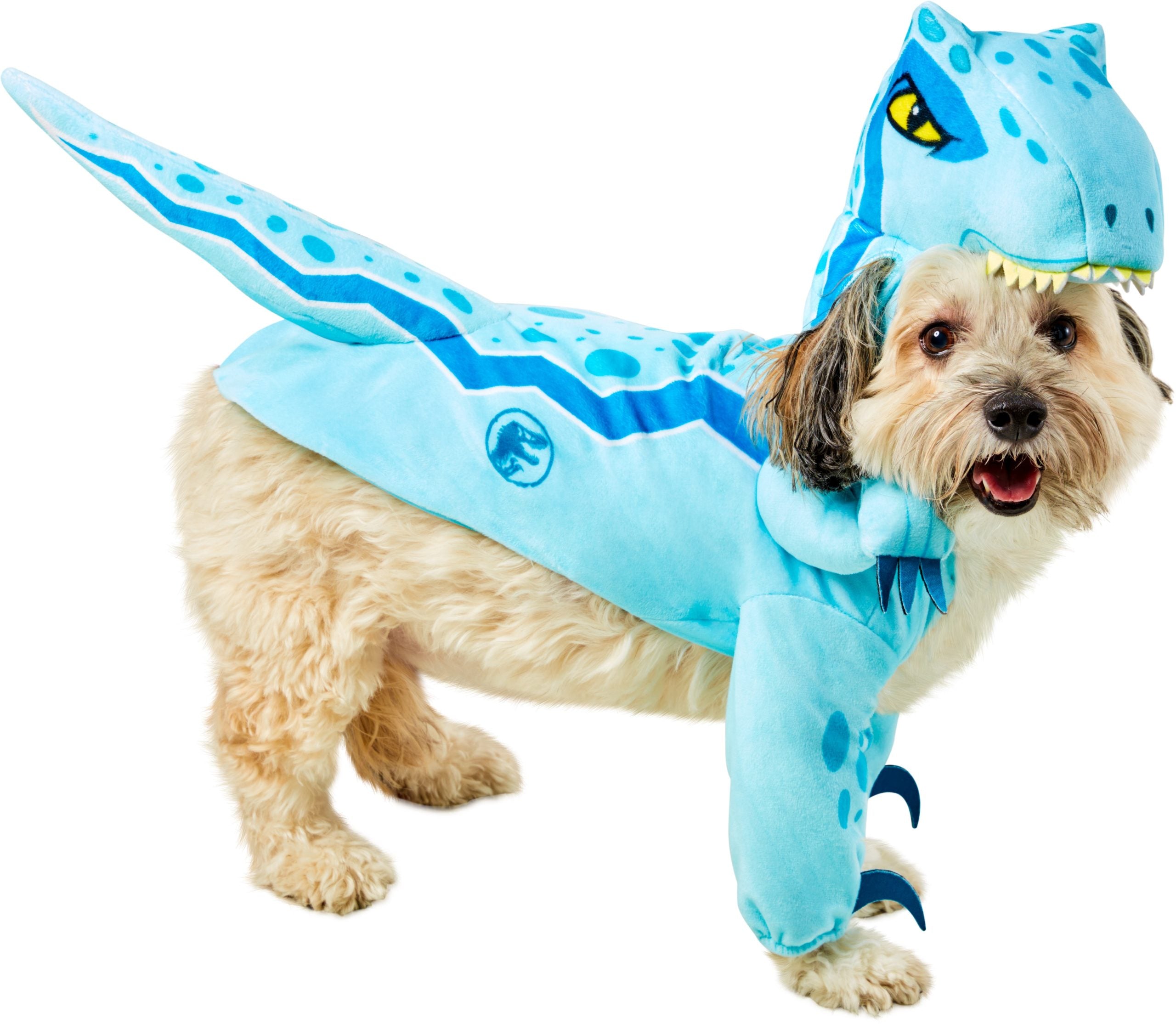 Jurassic Park Blue Dinosaur Pet Costume Petcetera NOLA