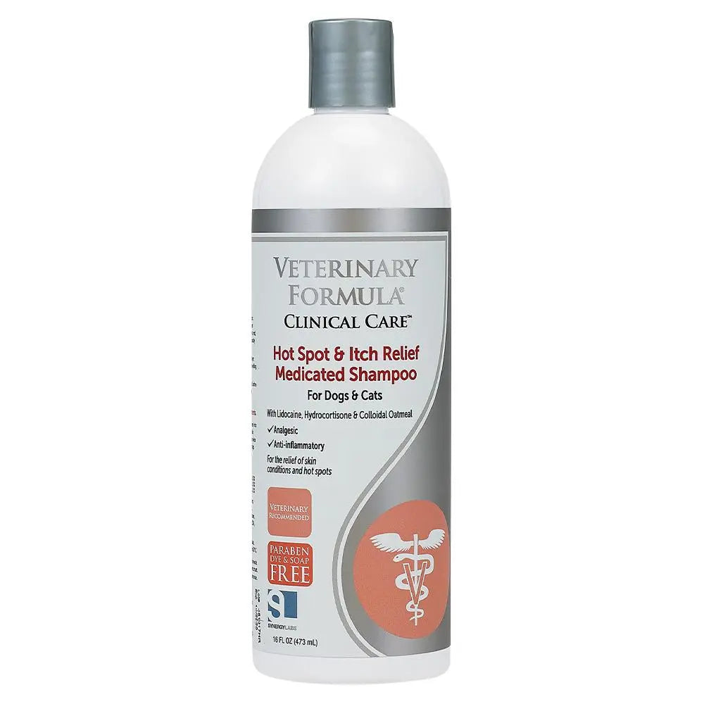 Synergy Labs Vet Clinic Hot Spot & Itch Shampoo 16 oz
