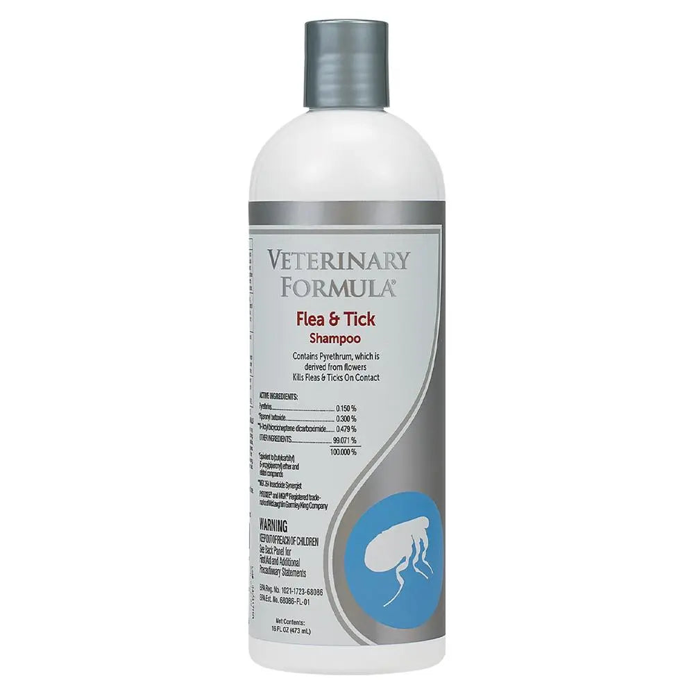 Synergy Labs Vet Clinic Care Flea & Tick Shampoo 16 oz