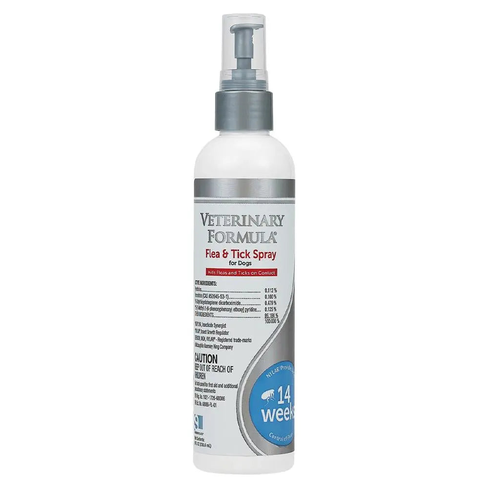 Synergy Labs Veterinary Formula Flea & Tick Spray 8 oz