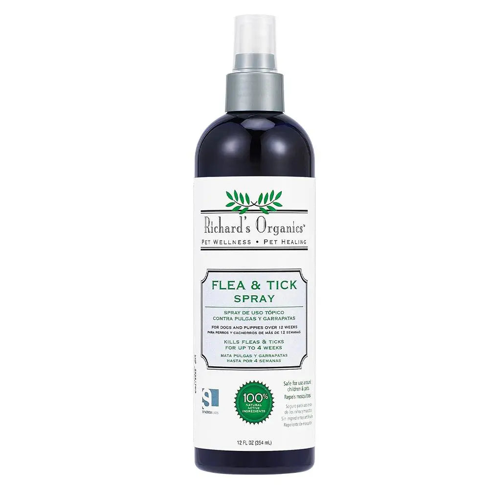Synergy Labs Richards Natural Flea & Tick Spray 12 oz