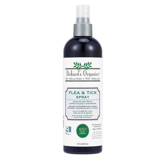 Synergy Labs Richards Natural Flea & Tick Spray 12 oz
