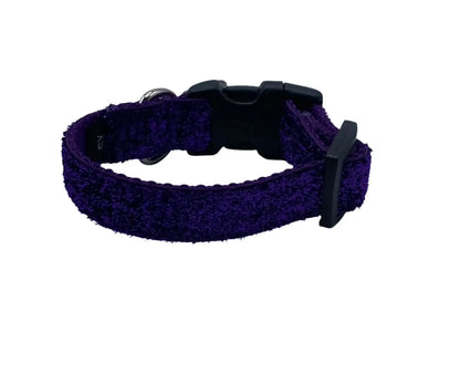 Purple Glitter Nylon Collars & Leads (3/4" wide).