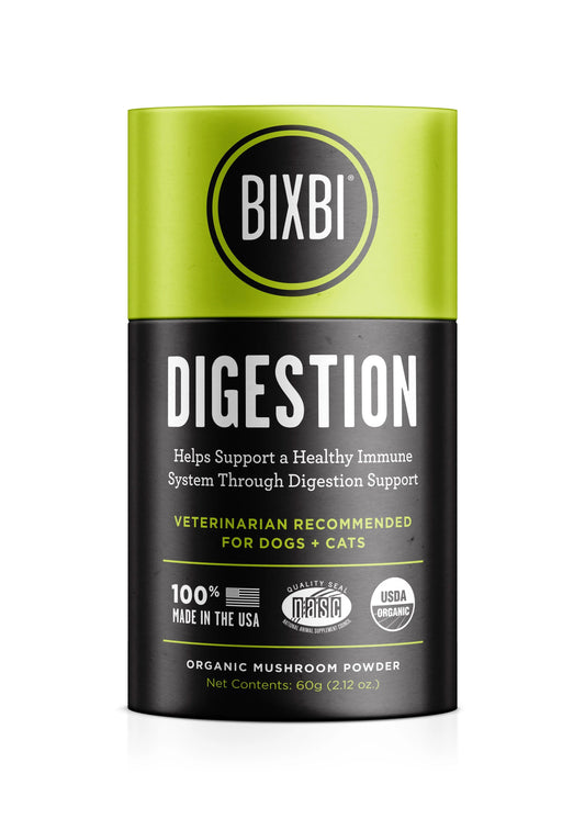 Bixbi Digestvie Support Powered Mushroom Supplement 60g