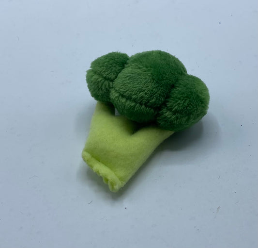 Catnip broccoli cat toy.