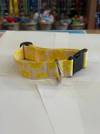 lemonade Stand  Nylon Collars or leads (5/8" wide) NOLAbitchcouture