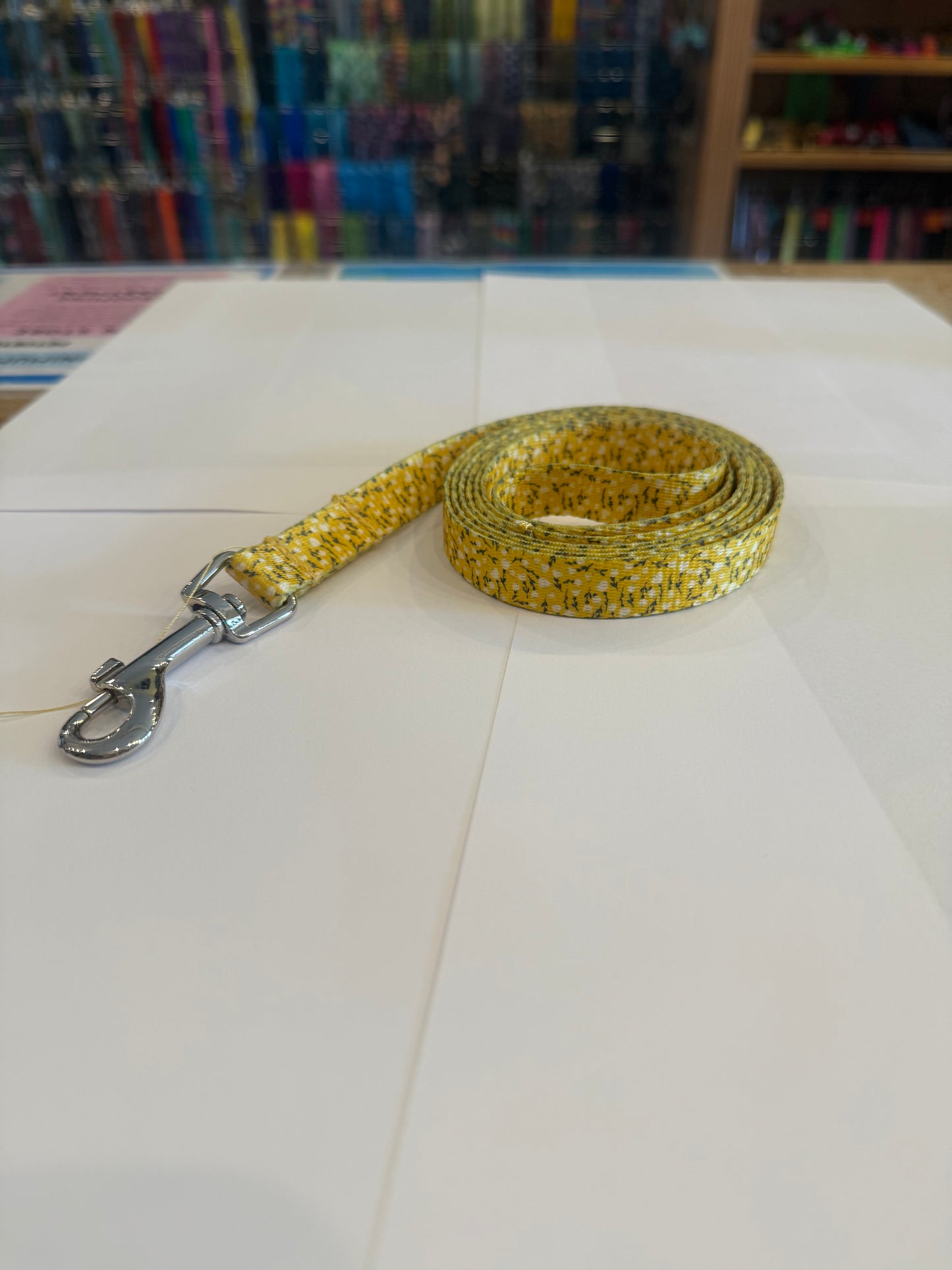 Summer Cotton  nylon Collars or leads (1" Wide)