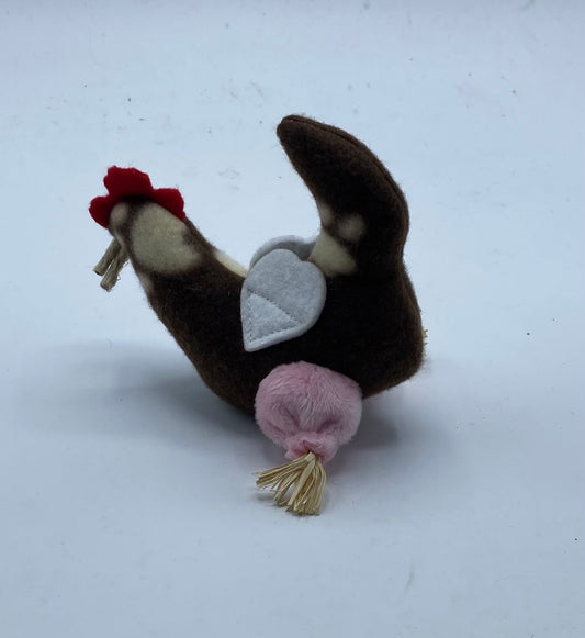 Catnip chicken cat toy.