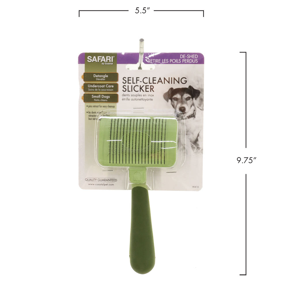 Self Cleaning Slicker Brush.