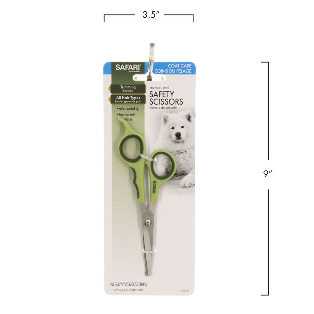 Safari Dog Grooming Safety Scissors.