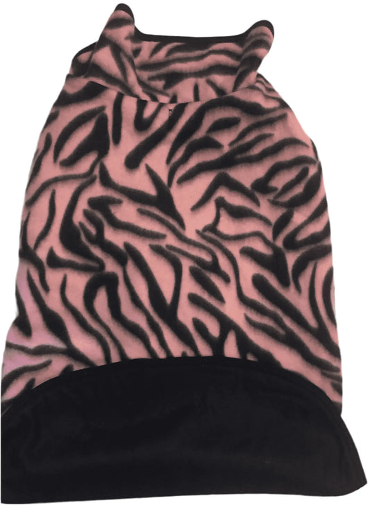Zebra Print Coat Before Web