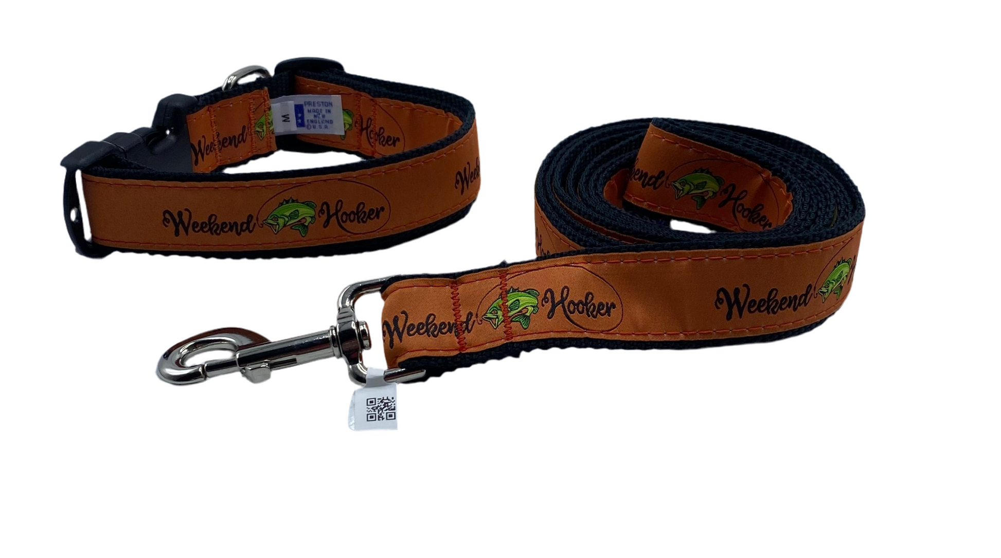 Weekend Hooker Bass Dog Collars & Leads.