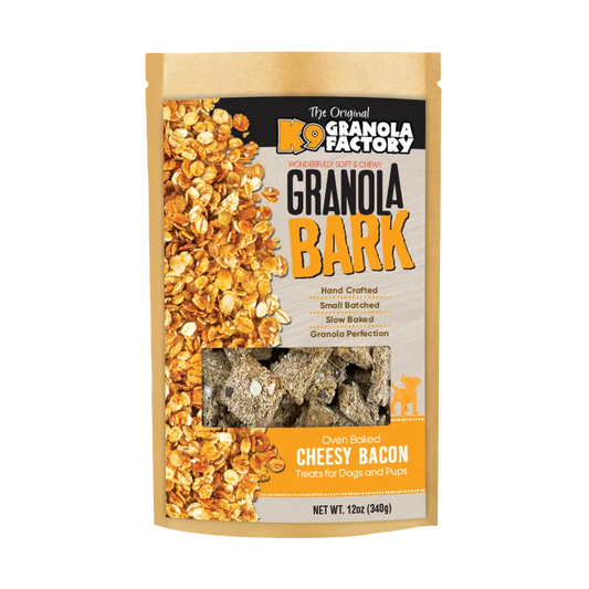Granola BARK, Cheesy Bacon Dog Treat 10oz