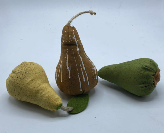 Catnip pear cat toy.