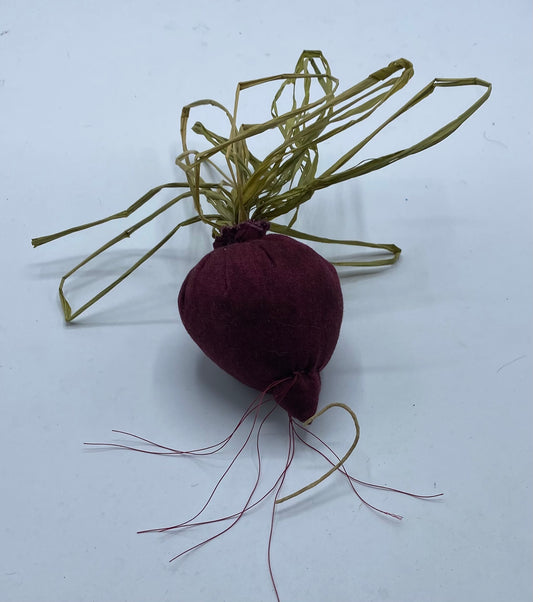 Catnip radish cat toy.